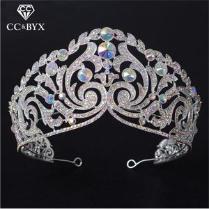 Wholesale tiara fine jewelry for sale - Group buy Hair Clips Barrettes Tiaras And Crowns Luxury Big Crown Pageant Rhinestone Baroque Style Wedding Accessories For Bridal Fine Jewelry HG