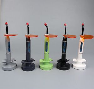 プラスチックLED硬化ランプ歯科用硬化ライト中国ワイヤレス充電の新しいスタイル5色
