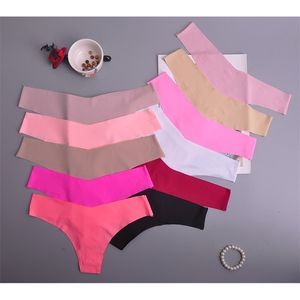 Silk Sexy Women Thongs g string Seamless Panties Female Underwear Tanga Panties Low-Rise Lingerie Panty Intimates 3pcs ac125 211105