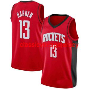 James Harden Swingman Jersey dikişli erkek kadınlar gençlik basketbol formaları boyutu xs-6xl