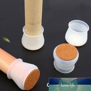 Furniture Non Slip Chair Legs Cover Leveling Caps Table Feet Floor Protective Anti Sliding Low Noise Hotel Felt Pad Home Office Factory price expert design Quality