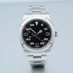 メンズウォッチBPメーカー116900 40mmアラビア語のラミナスサファイアブラックダイヤル316Lスチールブレスレット機械式時計自動腕時計