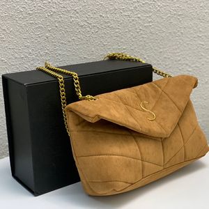 Mulheres Crossbody Ombro Chain Bag Genuine Top Quality Velvet Bolsas Designer Luxo Moda Menina Bolsa