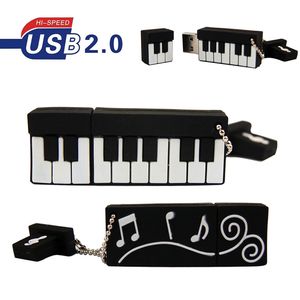 Desenhos animados 64gb bonito instrumento musical violino violino nota usb flash drive 4GB 8GB 16GB 32GB 128GB pendrive usb2.0 pay