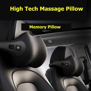 Seat Cushions Car Massage Pillows High-Tech Neck Supporter Memory NeckSupport High Quality HeadPillows Head