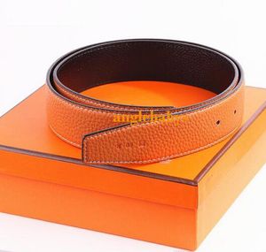 Novo Big Buckle Cool Designer Belts Corrente de couro casual para homens e mulheres empresários Strap Acessórios femininos homens com caixa