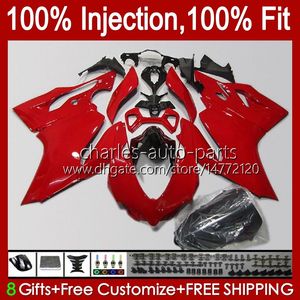 Инъекционные формы Bodys для Ducati Factory Red Hot Panigale 899S 1199S 899-1199 12-16 CUDLEWORK 44NO.4 899 1199 S R 12 13 14 15 16 899R 1199R 2012 2013 2013 2014 2015 2016 OEM FACKING