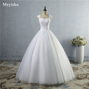 ZJ9030 Lace Up Wedding Dresses Bridal Gowns Dress for Brides with Plus Size