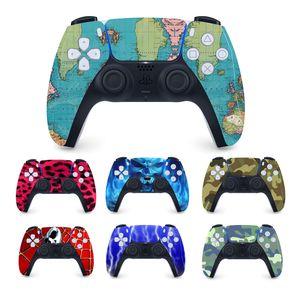 Gamepad decoração adesivo de pele protetora para Playstation 5 PS5 controlador protetor acessórios decalque capa joystick console jogos adesivos de alta qualidade