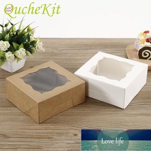 12Pcs/Lot Cake Kraft Paper Box Cake Candy Bakery Gift Packing Boxes for DIY Gifts Box Packaging Bag Factory price expert design Quality Latest Style Original Status