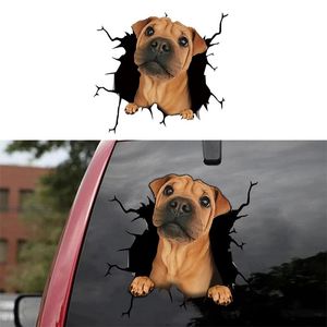 Window Stickers Dog Cow Animal Car Funny Puppy Paste Bumper Glass Decal Wall Art Decor Home