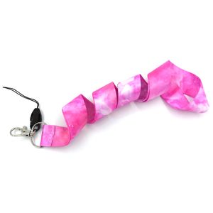 100pcs regoly re30 rosa marmor mönster korn nacke lanyards id märke korthållare nyckelring mobil rem presentband lanyard