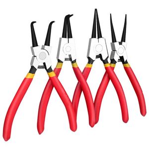 4 Pcs 7in Circlip Pliers Set Retaining Clip Internal External Spring Bent Straight Snap Ring Disassembly Au 20 Dropship 211110