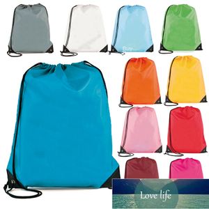 Waterproof Gym Sport Fitness Bag Foldable Backpack Drawstring Shop Pocket Hiking Camping Beach Swimming Bag