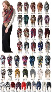 2021 scarfs for women Designer Wool silk scarf for women Ladies Winter shawls scarfs Pashmina fashion long ring gift Dropship