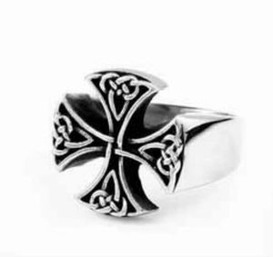 Cluster Rings BEIER Fashion Vintage Norse Viking Design Cross Ring Nordic 316l Steel Man Finger Jewelry For Arrival Dropship BR8-620