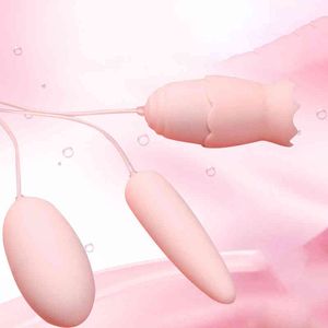 Nxy vibratorer xianghaoting honung tre ￤gg hoppar kvinnlig tunga slickande vibrationsmassage onani enhet vuxen sexprodukter 0314