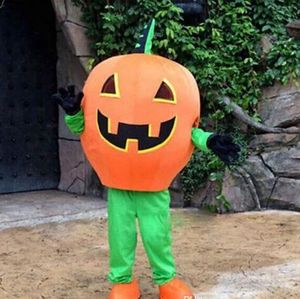 Palco desempenho abóbora vegetais mascote traje halloween Natal fantasia vestido de festa de desenho animado personagem terno carnaval unisex adultos outfit