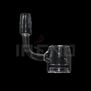 IRENO Termal Kuvars Banger Sigara Aksesuarları 10mm 14mm 18mm Ortak Boyutu 25md Dab Rig Cam Bonglar Için