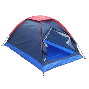 Summer Tent 2 Persons Tourist Single Layer Windproof Waterproof PU1000mm Camping With Bag Tienda De Acampar Tente Carpas Tents And Shelters