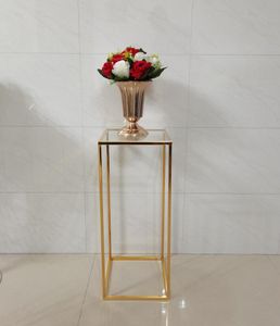 10 conjuntos de casamento decoração de aniversário de ferro plinths estrada chumbo vaso vaso bouquet titular home rack bar restaurante mesa casa sala de estar luz luxo ornamentos