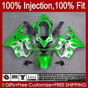 Обсуждением для инъекций для Honda Green White CBR600F4 CBR 600 F4 FS CC 600F4 99 00 Bodywork 54NO.71 CBR600 F4 CBR600FS 1999 2000 600CC 1999-2000 OEM Code Code 100% Fit