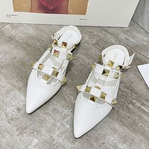 2021 Mulheres Sandálias Pontos de Tee Senhoras Sandálias Chinelos Fashion Slides Plano Causal Sapatos Luxo Feminino Causal Grosso Salto Sandálias Aswer3434y34y745U