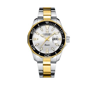 Mens Watch Waterproof 43 mm pływacka Bransoletka Bransoletka Men Business Wristwatch Luminous Wskaźnik Montre de Luxe