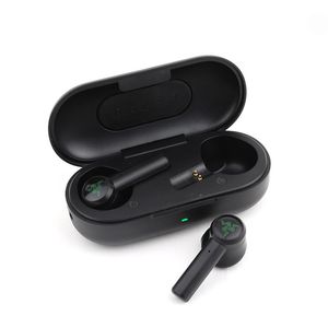 Razer Hammerhead True Wireless-Kopfhörer TWS Bluetooth 5.0 IPX4 In-Ear-Ohrhörer Integriertes Mikrofon Ein-/Ausschalter Kopfhörer-Headsets Luxemia