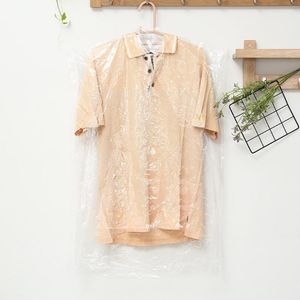 衣料品ワードローブ収納透明なプラスチック服ダストカバーコート防水洗浄防水ドライバッグショップ使い捨て可能なぶら下げとU3