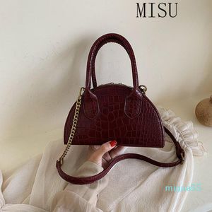 Cross Body Fashion Shell Bolsas Para Mulheres Na moda Saco De Ombro Coreano Padrão De Crocodilo Cute Bonita Sacos Senhoras Pequenas Sacos