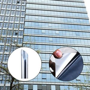 Window Stickers Self-adhesive Film Glass Sticker Tint Reflective Home Office Building Decor