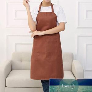 Aprons 2-Pack Adjustable Bib Apron Water Resistant Belt 2 Pockets Cooking Kitchen Suitable For Women Men Chefs Couples1 Factory price expert design Quality Latest