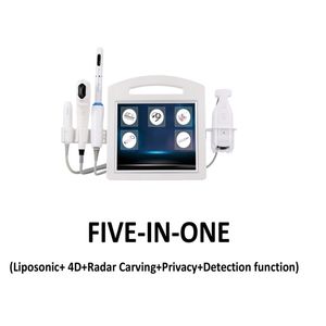 4 in 1 Ultrasuoni 4D Hifu VMAX ringiovanimento vaginale Macchina per il body contouring rassodamento della pelle Lifting facciale Liposonico antirughe Attrezzatura per la bellezza della pelle