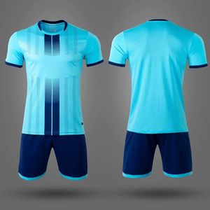 Maglia da calcio per bambini in bianco Set corto Kit da calcio per adulti Abbigliamento Tuta da uomo Tuta da allenamento per bambini Abbigliamento sportivo Uniformb