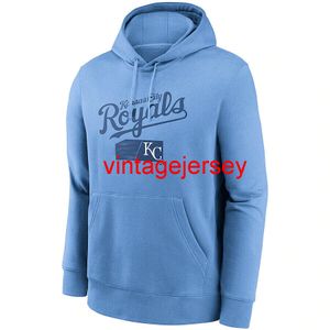 2021 Kansas Şehir Takımı Yazı Kulübü Kazak Hoodie Blue S-3XL