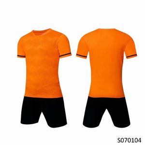 S070104-4 Personalizado serviço diy futebol jersey kit adulto respirável personalizado serviços escola equipe de escola de futebol