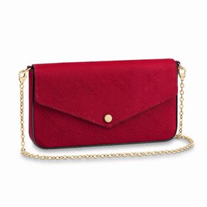Women Bags Real Leather Chain Handbag Wallet Card Holder Ladies Crossbody Purse Lady Shoulder Messenger Wallets Fashion Handbags Canvas Shopping Tote Bag 4 Colors