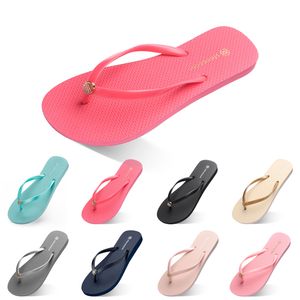 신발 플립 플롭 슬리퍼 트리플 여성 흰색 검은 녹색 옐로우 오렌지 핑크 레드 여자 여름 홈 야외 해변 슬라이드 스니커