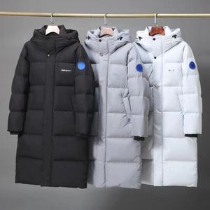 Męskie Down Parkas Designer Mens Long Kurtka marka Windproof Overloat Owezyjna odzież Luksusowa moda mody Casual Street Coats 3 kolory