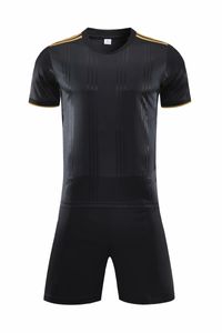 Sunjie20307Soccer Jerseys Black Adult Tシャツカスタマイズサービス通気性カスタムパーソナライズされたサービス学校チーム任意のクラブフットボールシャツ