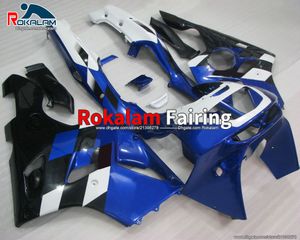 ZX6R 1997 Fairings For Kawasaki Ninja ZX 6R Blue White 94 95 96 97 ZX6R ZX-6R 1994 1995 1996 1997 ABS Fairing Kit