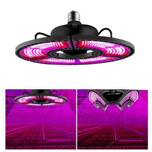 LED Grow Lights AC86-265V E27 100W 200W 300W 400W Spettro Completo Luce di Crescita Indoor Phyto Lampada Per Piante Fiori Box