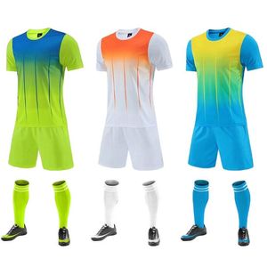 Running Sets Adult Kids Soccer Clothing Jersey Boys Girls Football Uniforms Kits Children's Training Suit Competition