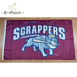 MiLB Mahoning Valley Scrappers Flag 3*5ft (90cm*150cm) Polyester Banner decoration flying home & garden Festive gifts