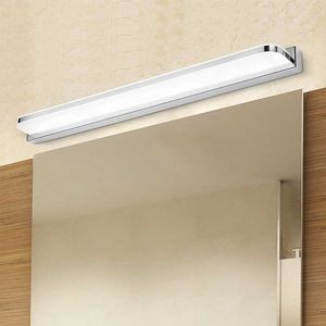 Waterproof LED Mirror 3W 9W 12W Front Light wall lamps AC95-265V Wall Mounted Bathroom LivilingRoom Bedroo Makeup LED Wall Lamp 210724