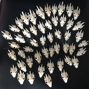 50pcs / 10PCS CHINCMYS REEVESII سلحفاة الجمجمة الحرف مجوهرات، التعليمية الضرسيه الغريب جمجمة الحيوان الحقيقي (بدون الفك السفلي) 210318