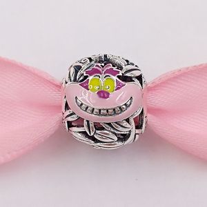 Andy Jewel Pandora Biżuteria Autentyczna 925 Srebrne koraliki Cheshire Cat Charms Pasuje Europejskie Pandora StyleBracelets Naszyjnik 798784C01