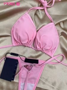 21SS Pink SwimMart Incredibile Scrunch Indietro Pizzo Nuoto Bather Bikini Set Completamente foderato Costume da bagno Donna 2020 estate femminile Costume da bagno femminile