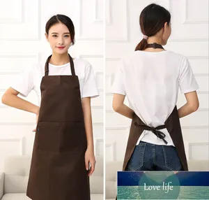 Aprons for Woman Girl Korean Style Thicken Cooking Apron Sexy Apron Kitchen Apron Gifts for Kitchen Heavy Duty Canvas Dropship Factory price expert design Quality